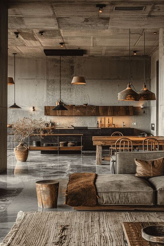 Brutalist — Qonaq otağı 1