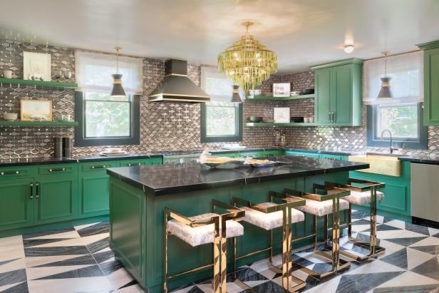 Hollywood Regency / Glam — Mətbəx 5
