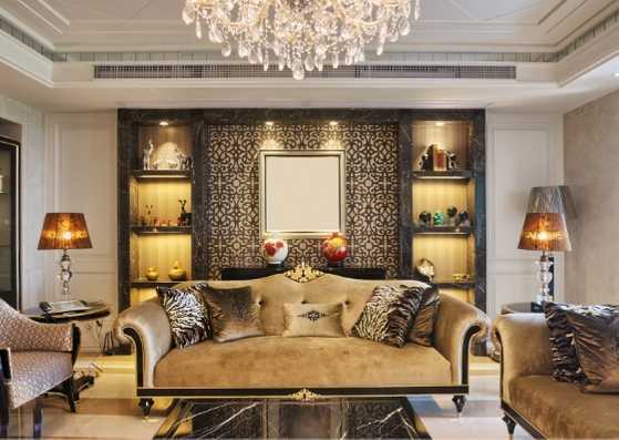 Hollywood Regency / Glam — Qonaq otağı 10