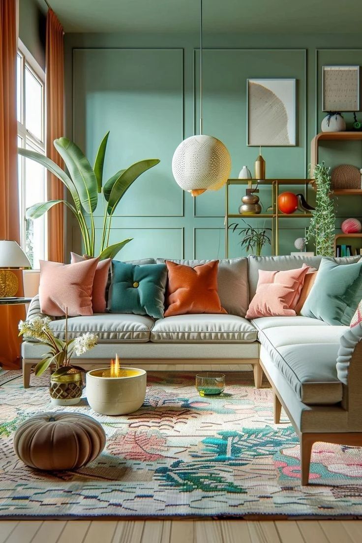 Mid-century müasir — Qonaq otağı 2