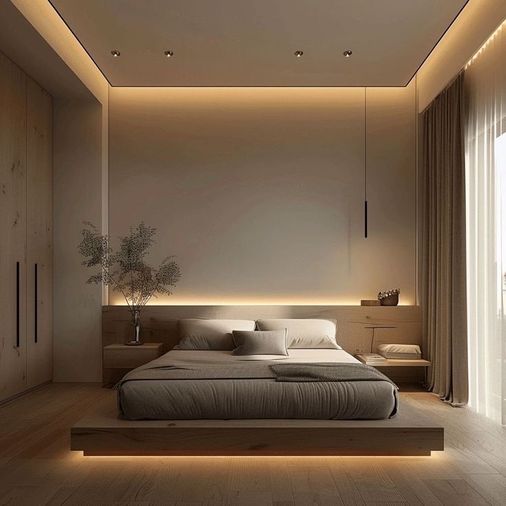 Minimalist — Yataq otağı 7