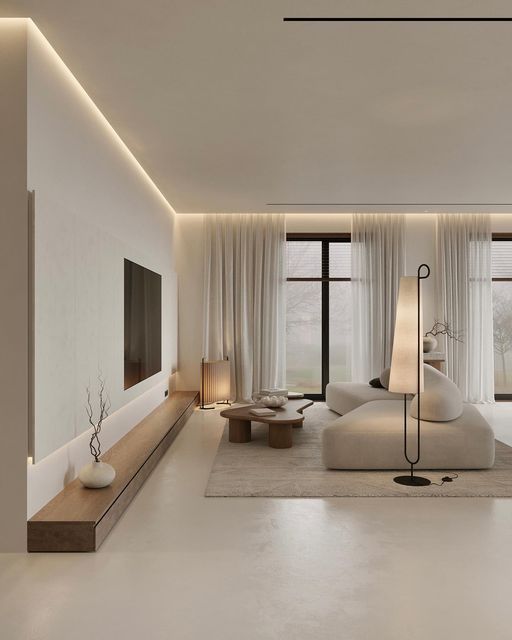 Minimalist — Qonaq otağı 1