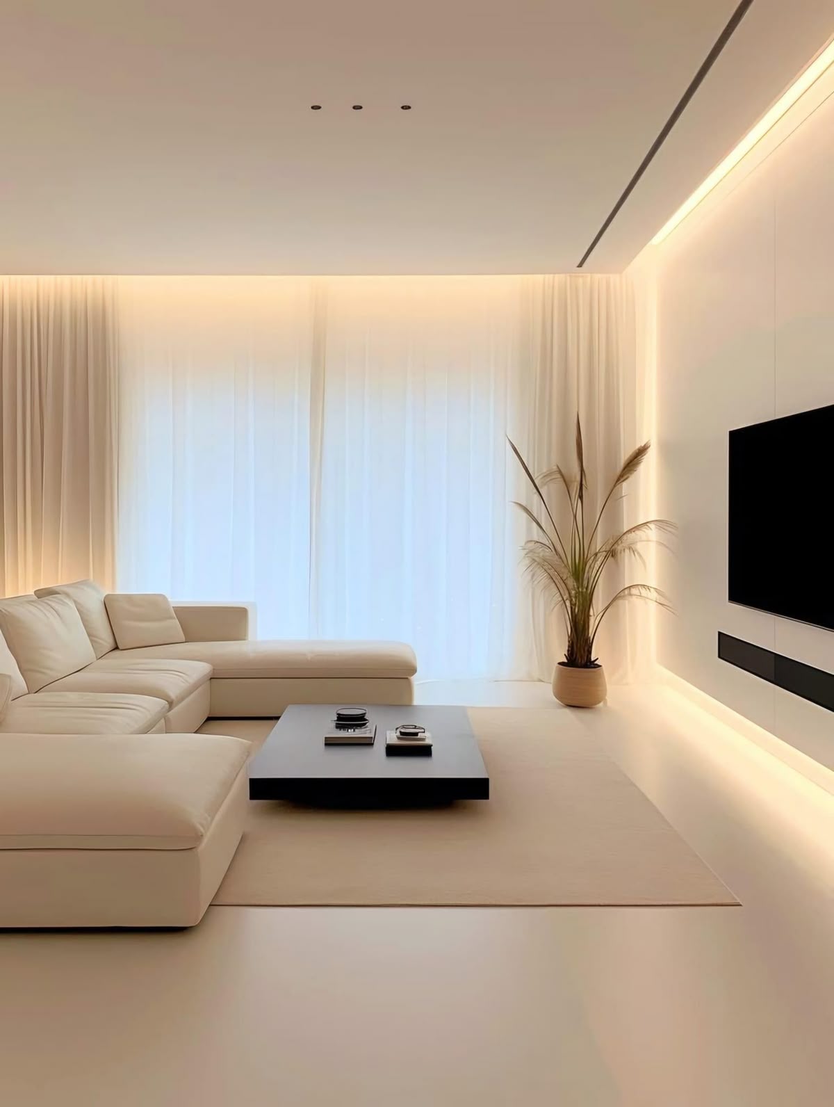 Minimalist — Qonaq otağı 10